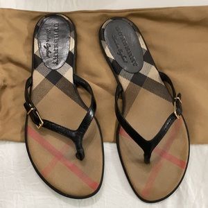 Burberry Flip Flops